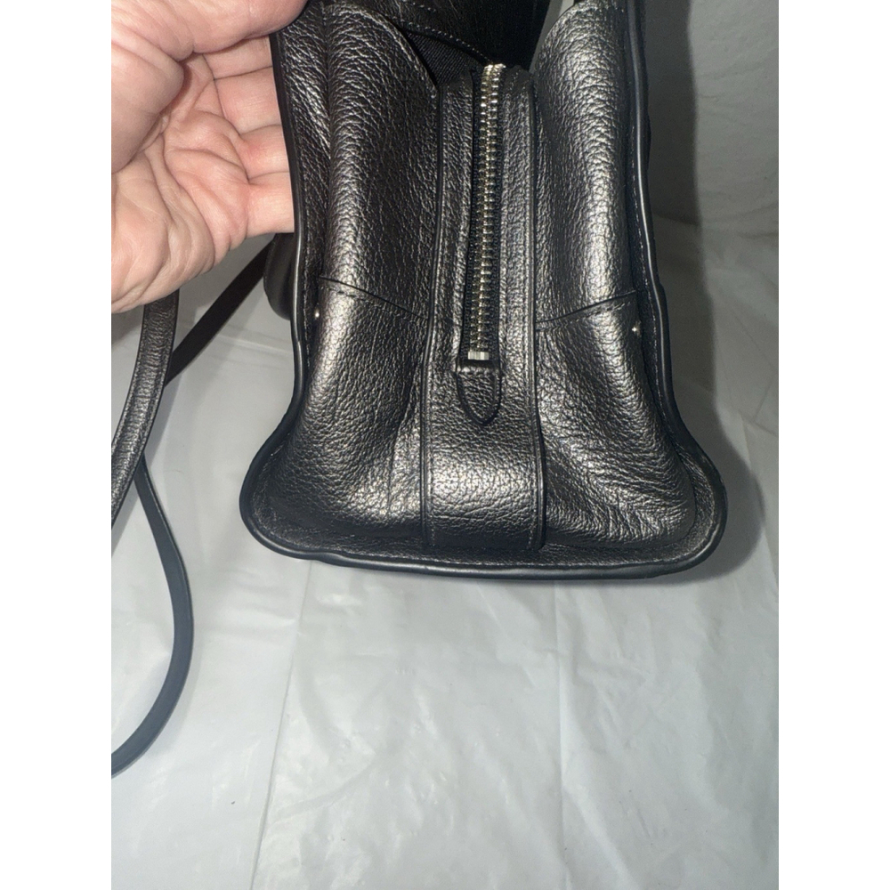 Coach Black Leather Tote Bag - Picture 7 of 14